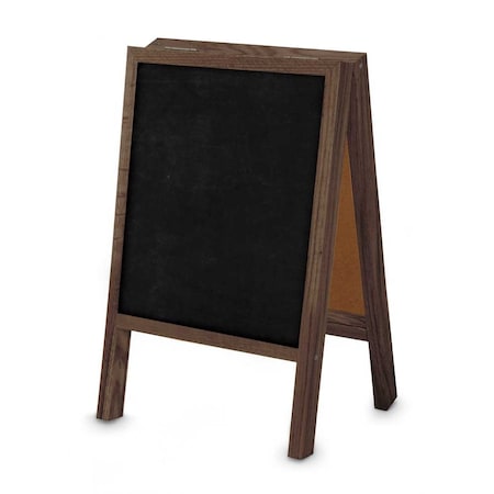 United Visual Products Sliding Door Indoor Enclosed Corkboard, 7 UV9003ACSH-GOLD-CLOUD
